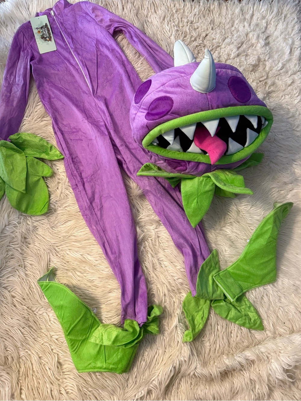 Kids plants vs zombies costume